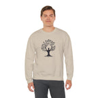 Crewneck Sweatshirt Tree of Life Yoga Silhouette