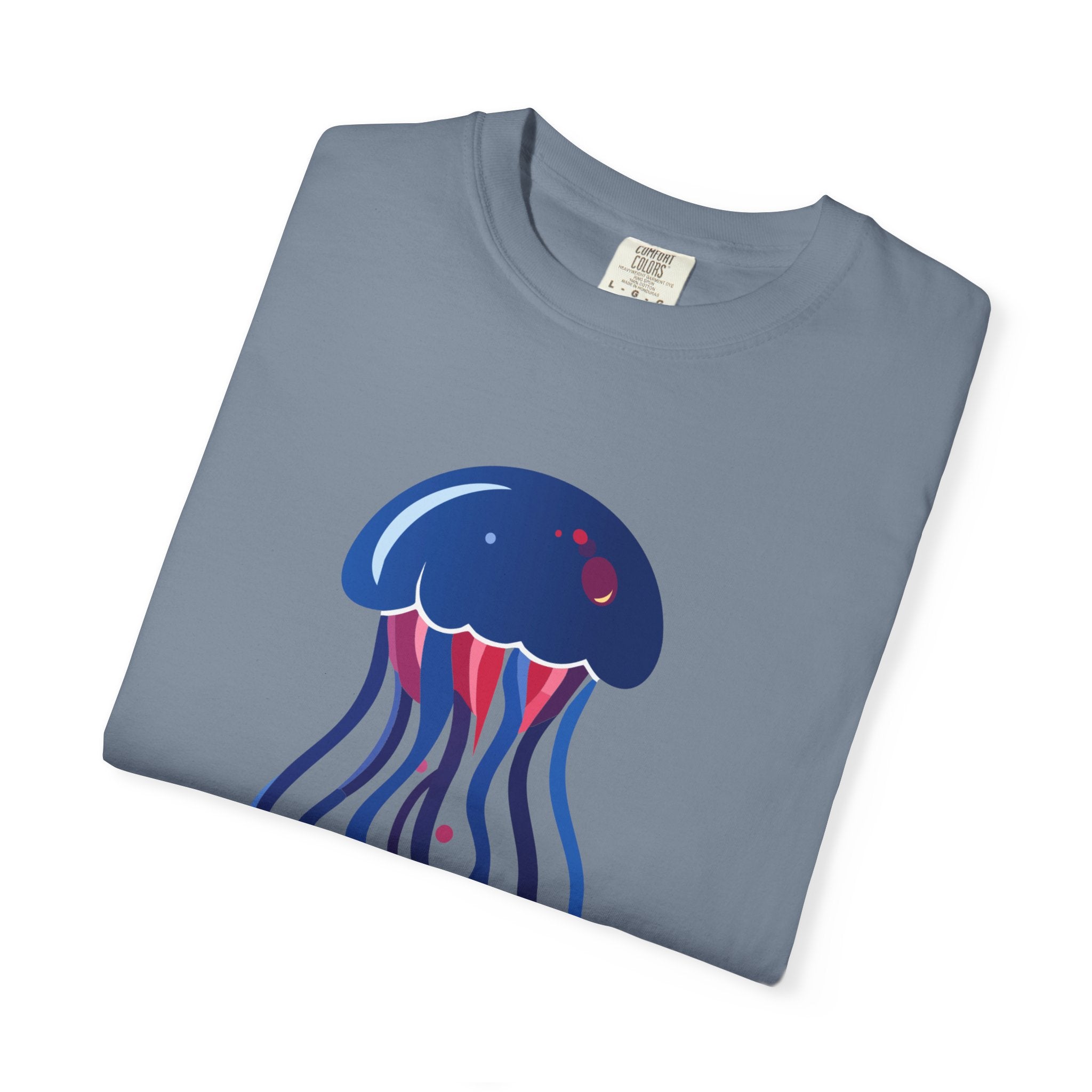 Jellyfish Graphic T-Shirt Nautical Ocean Sea Life Tee