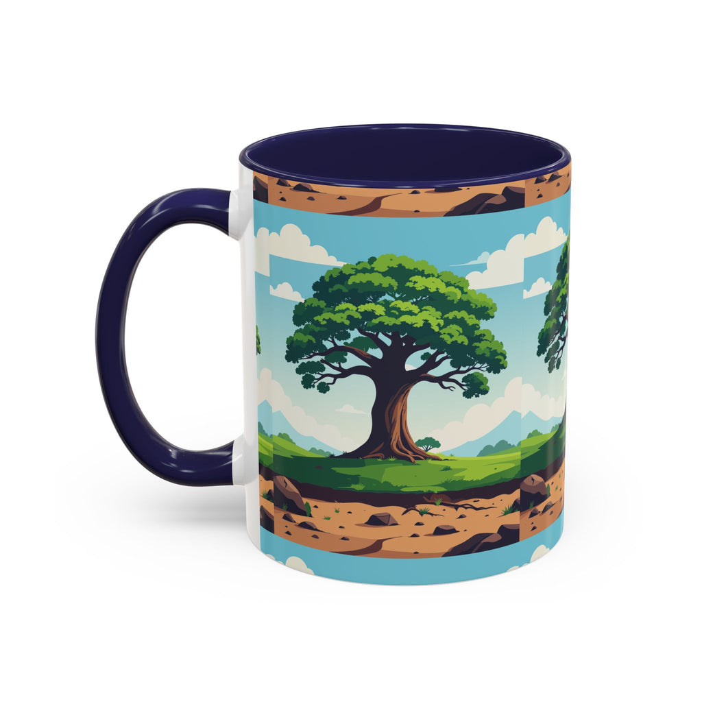 Oak Tree Scenic Accent Coffee Mug Nature Landscape 11/15oz