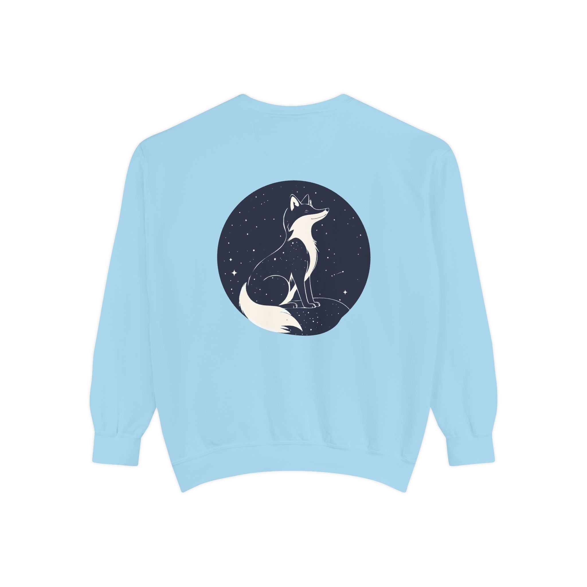 Fox Moon Sweatshirt Vintage Celestial Fox Crewneck