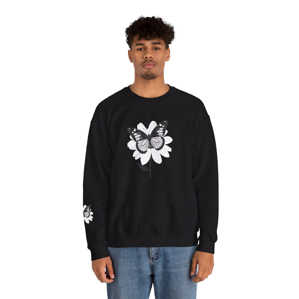 Butterfly Bloom Crewneck Sweatshirt Quiet Poise Edition