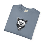 Hyena Graphic Tee Fierce Roaring Head Shirt