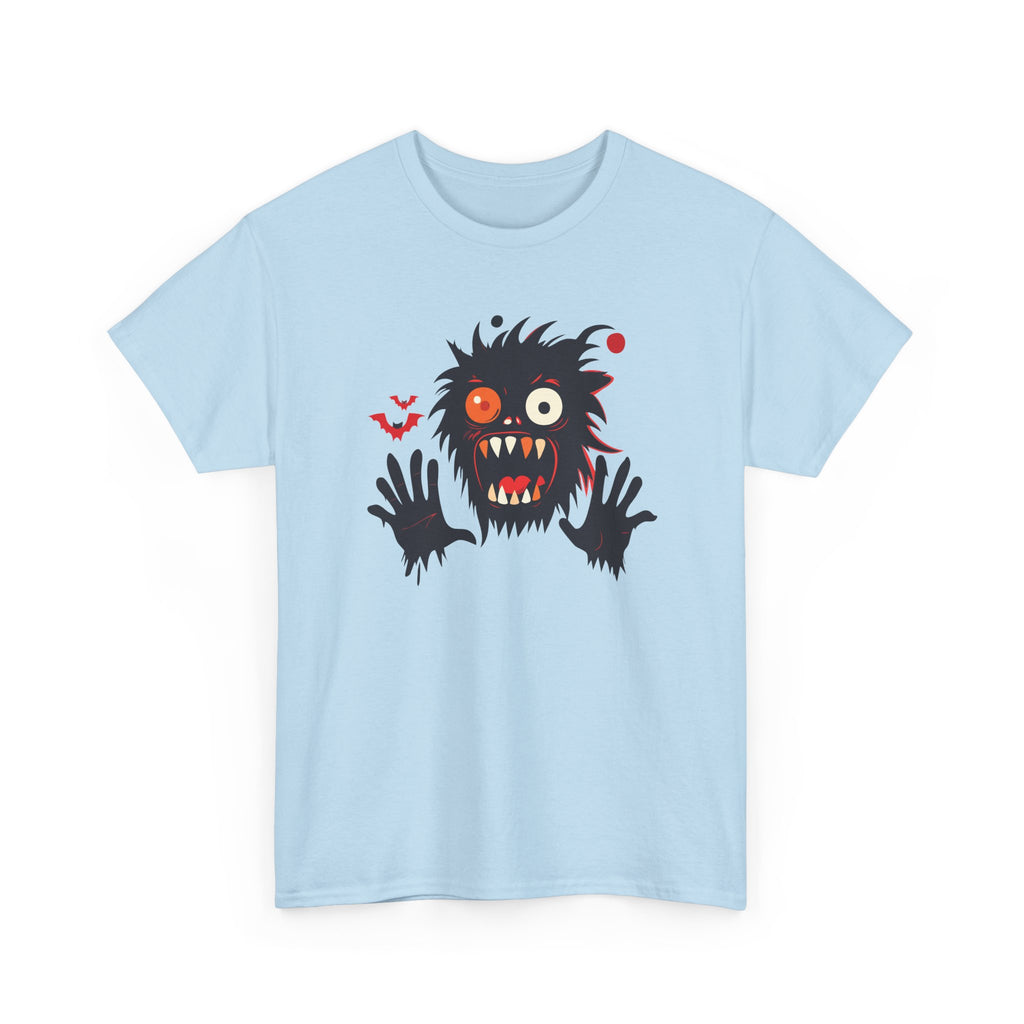 Monster Face T-Shirt Scary Creepy Graphic Tee (Halloween)