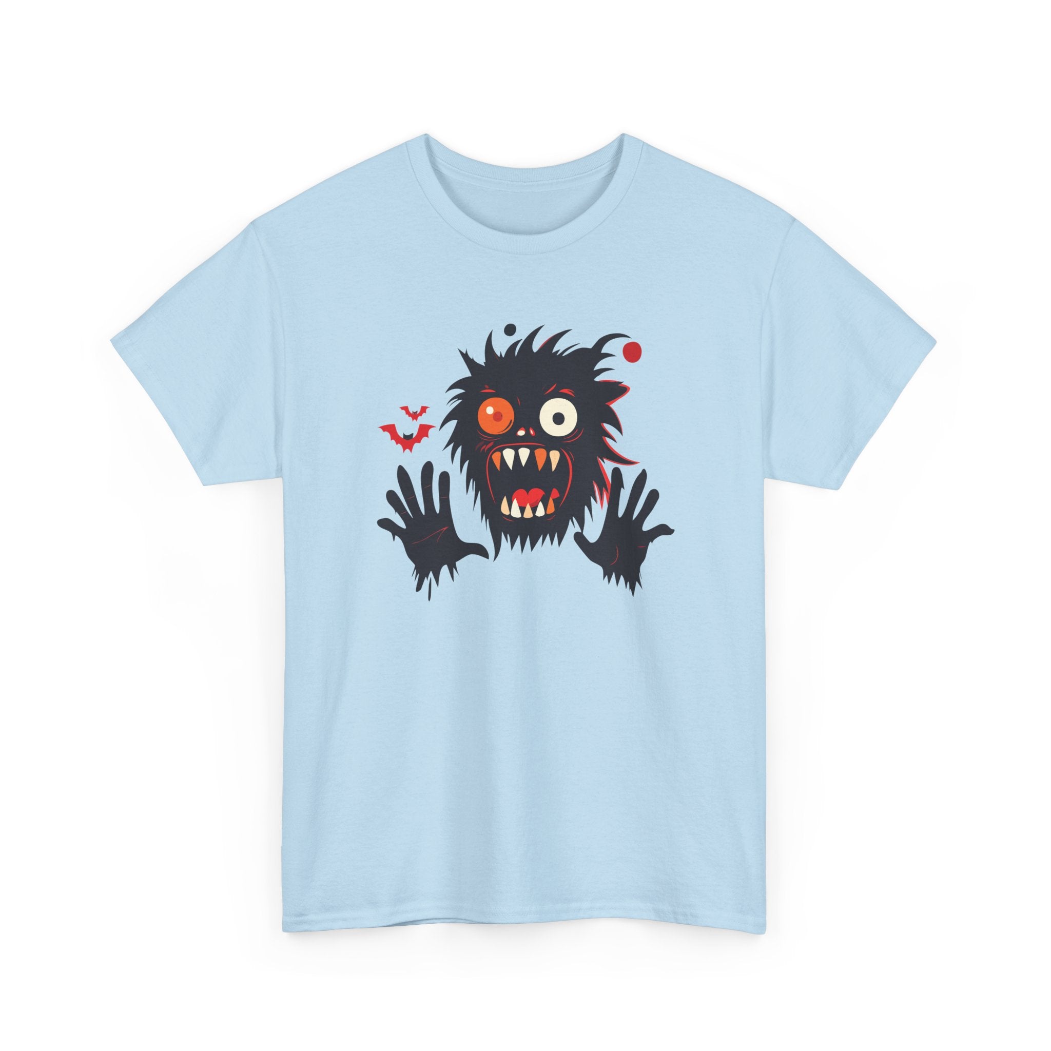 Monster Face T-Shirt Scary Creepy Graphic Tee (Halloween)