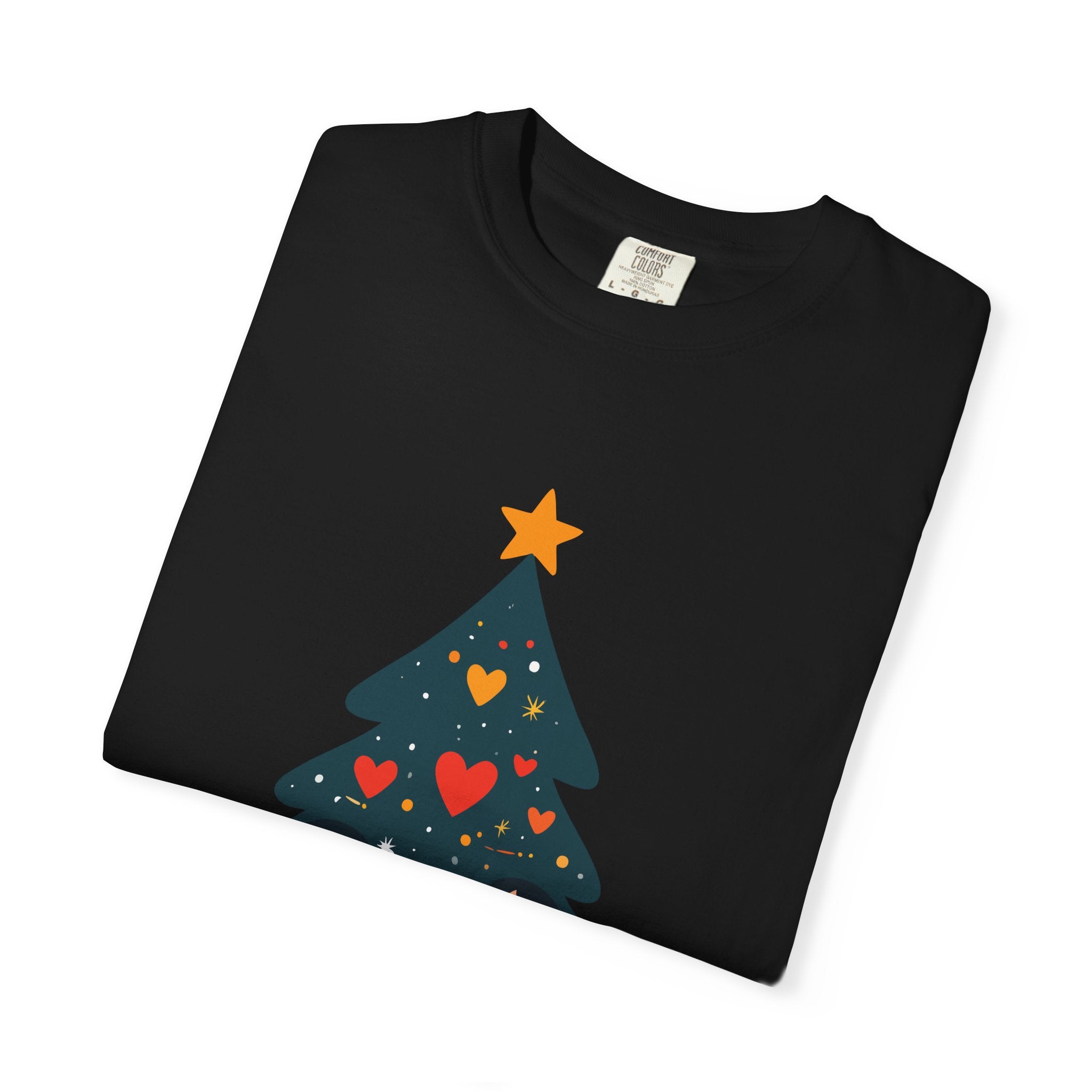 Christmas Tree Kids Graphic T-Shirt — Holiday Family Tee
