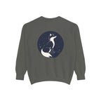Fox Moon Sweatshirt Vintage Celestial Fox Crewneck