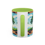 Oak Tree Scenic Accent Coffee Mug Nature Landscape 11/15oz