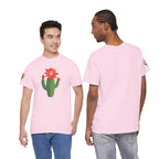 Cactus Bloom T-Shirt Cute Flowering Cactus Graphic Tee