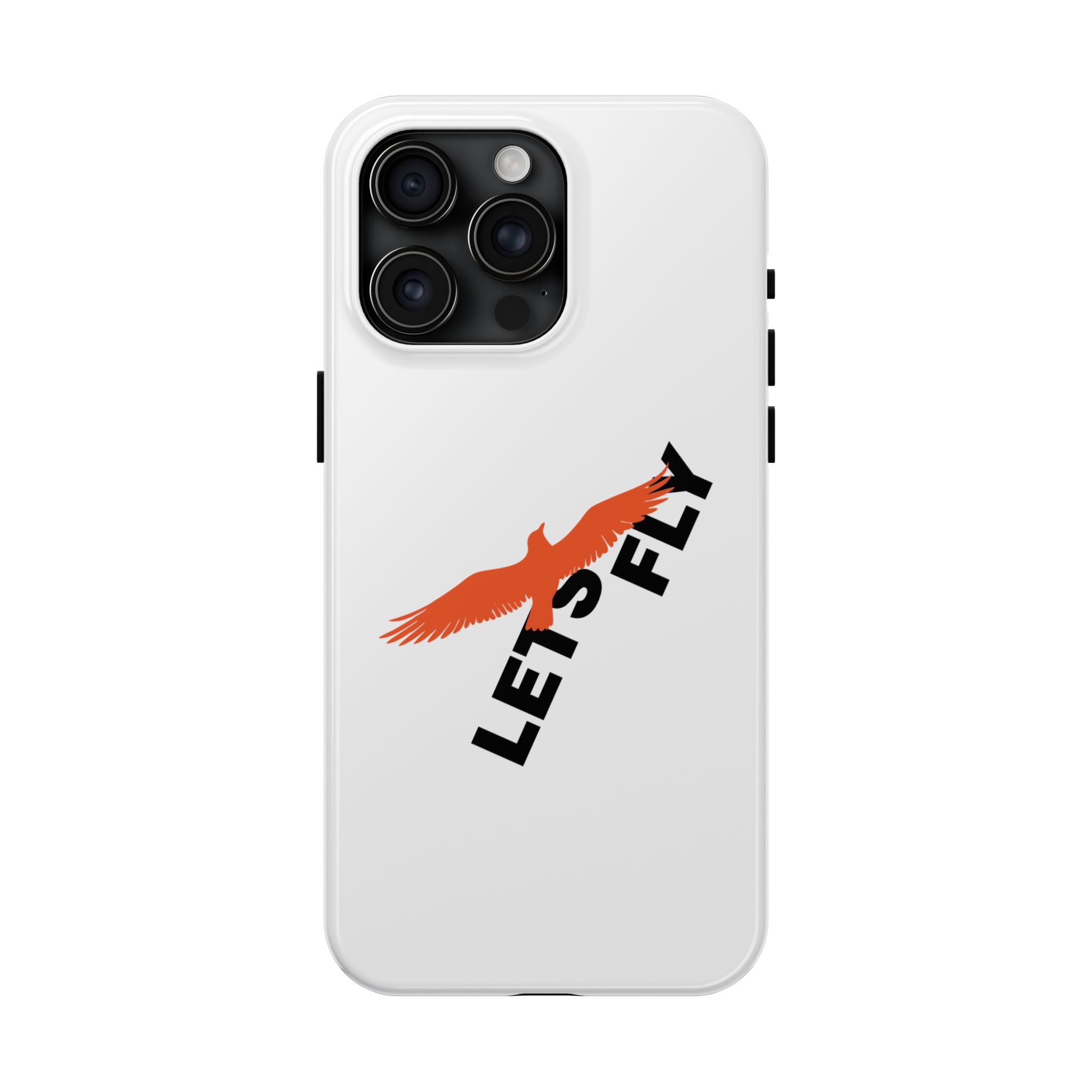 Hard Phone Case — Let’s Fly Eagle Graphic