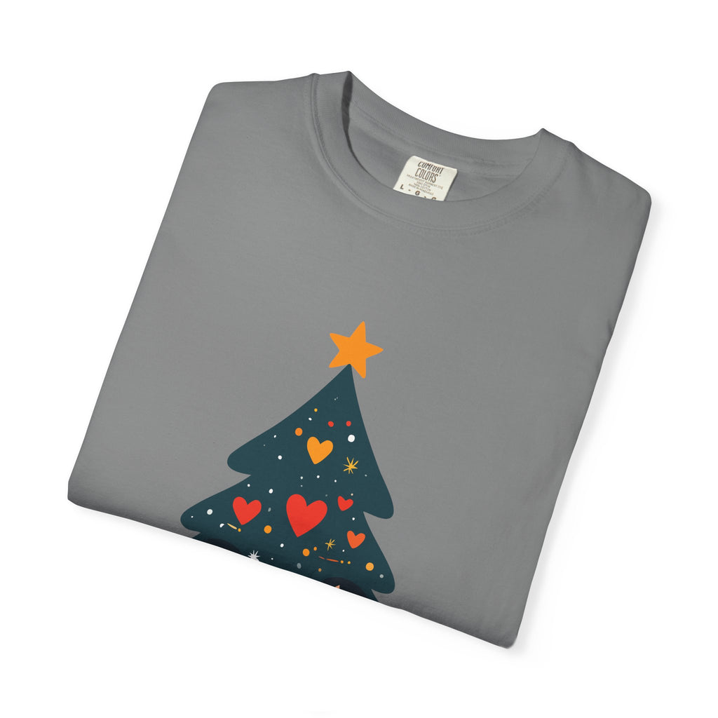 Christmas Tree Kids Graphic T-Shirt — Holiday Family Tee
