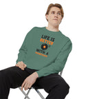 Music Lover Sweatshirt "Life Is Better With a Soundtrack" Crewneck
