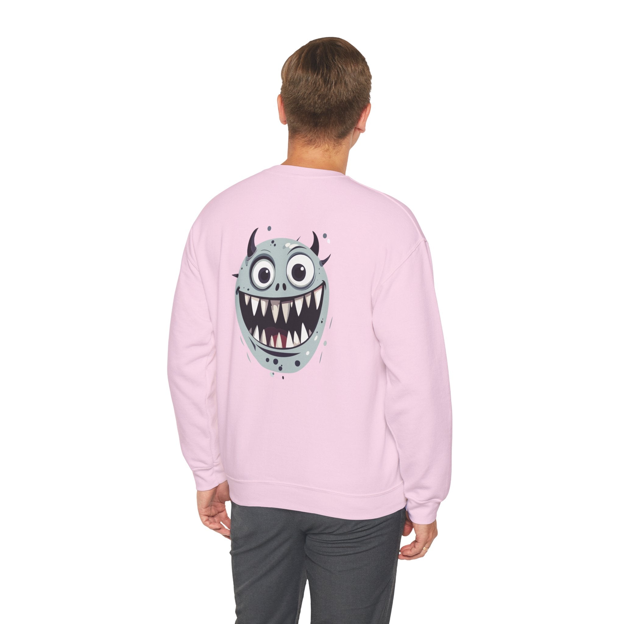 Cute Scary Monster Crewneck Sweatshirt