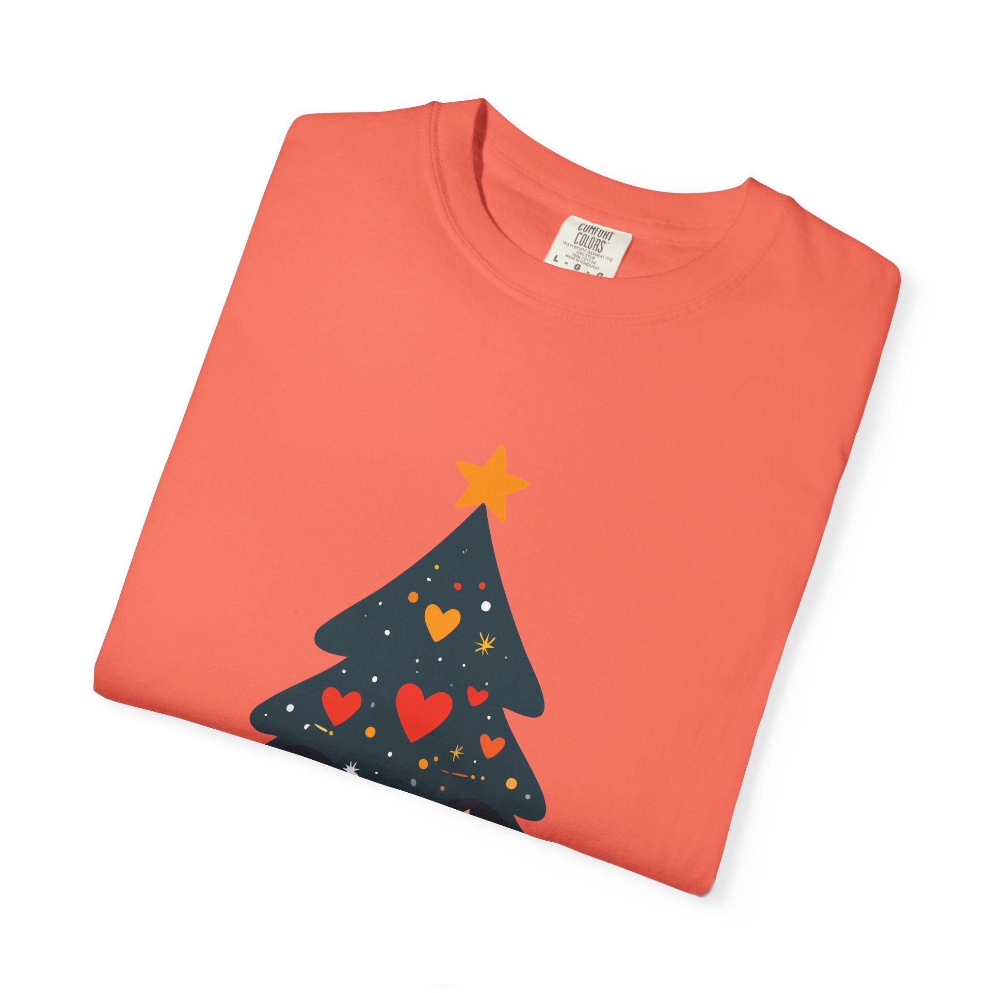 Christmas Tree Kids Graphic T-Shirt — Holiday Family Tee