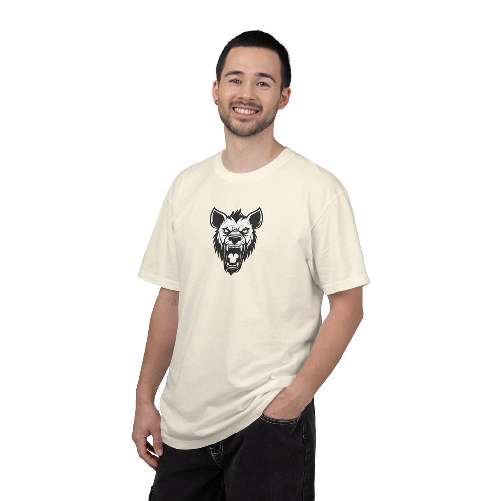 Hyena Graphic Tee Fierce Roaring Head Shirt