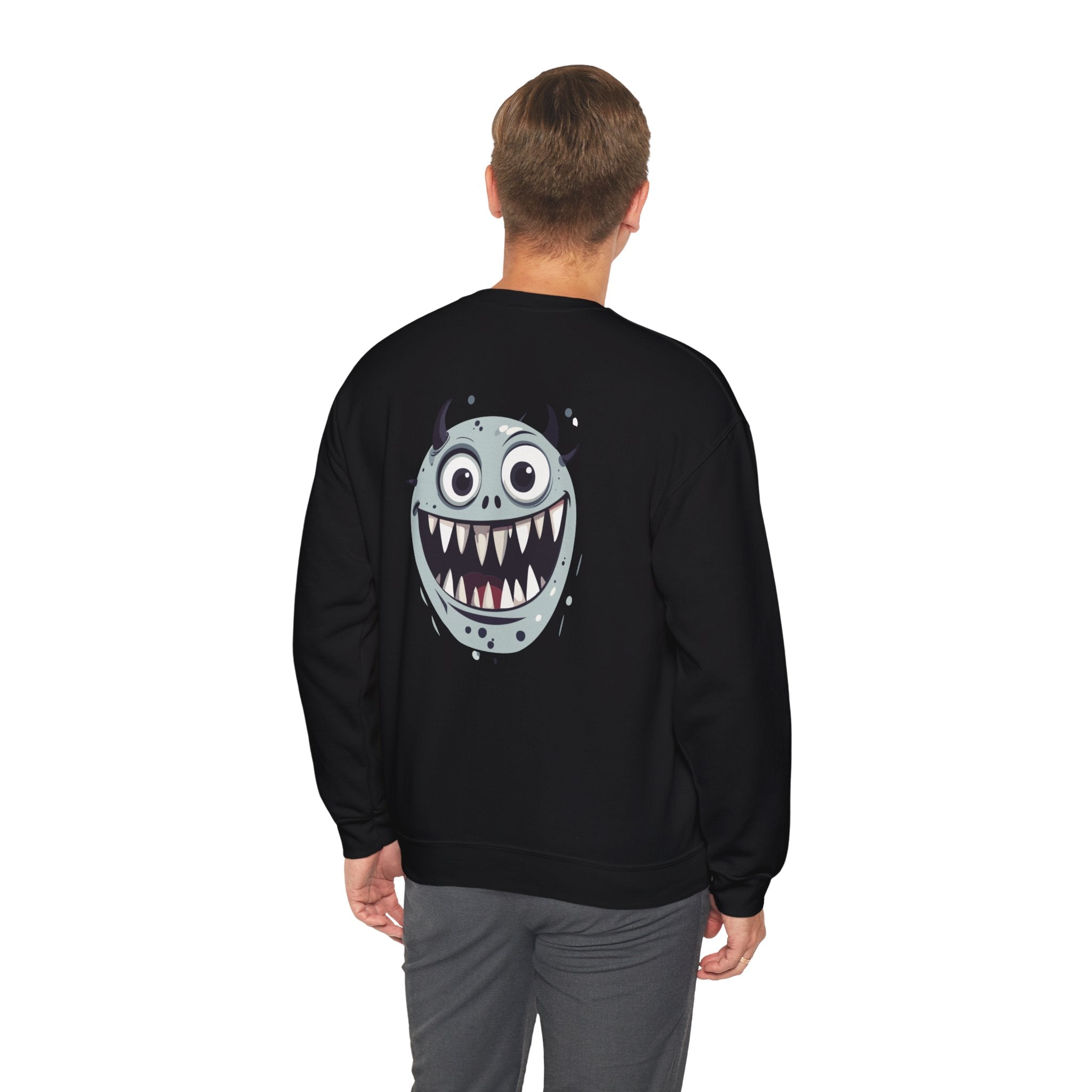 Cute Scary Monster Crewneck Sweatshirt
