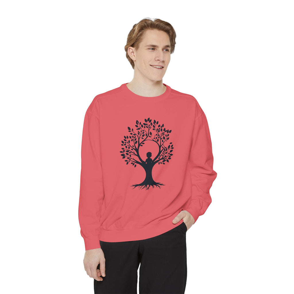 Tree of Life Sweatshirt Yoga Meditation Spiritual Crewneck