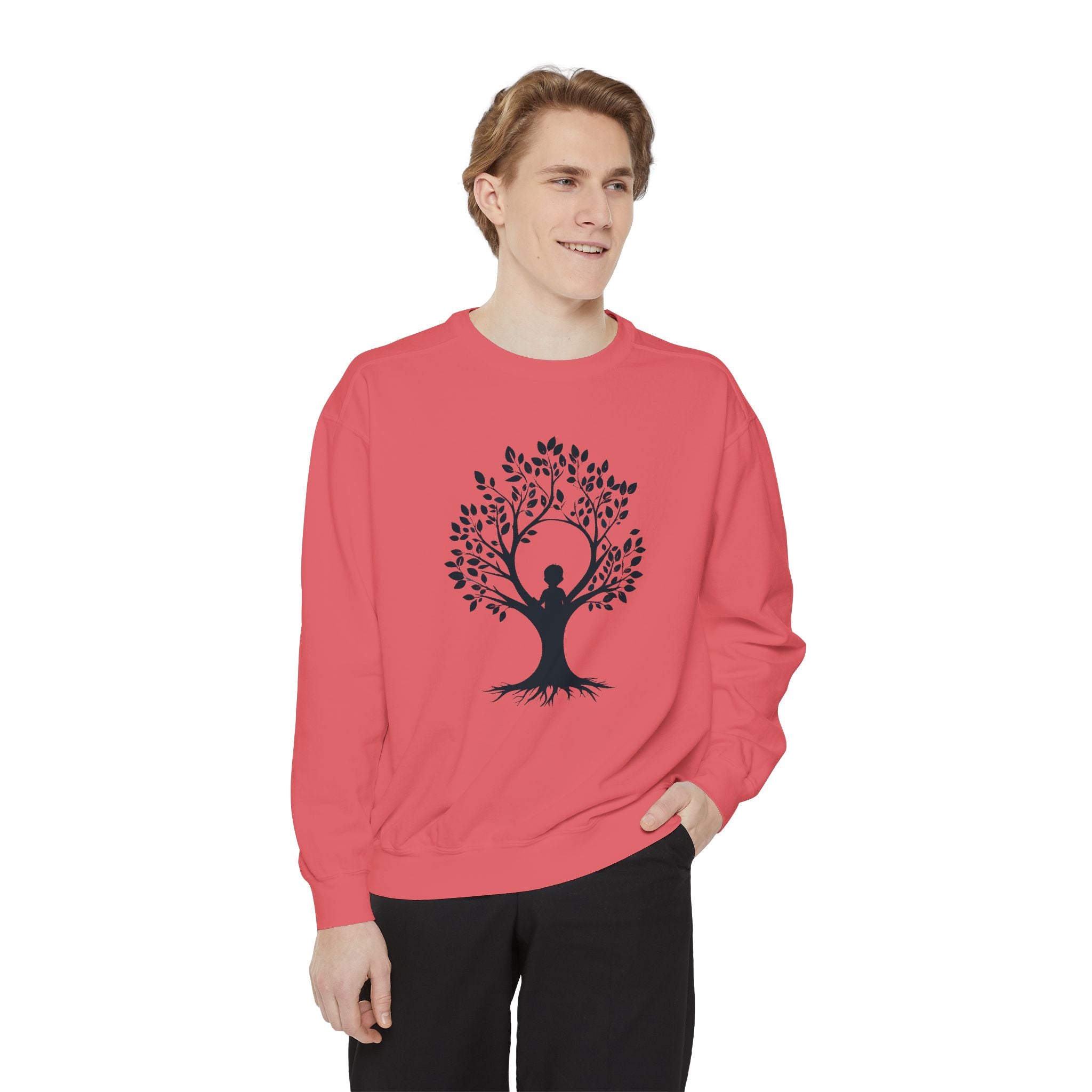 Tree of Life Sweatshirt Yoga Meditation Spiritual Crewneck