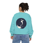 Fox Moon Sweatshirt Vintage Celestial Fox Crewneck