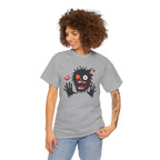 Monster Face T-Shirt Scary Creepy Graphic Tee (Halloween)