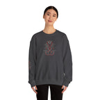 Dragon Ouroboros Crewneck Sweatshirt Gothic Snake Infinity Design