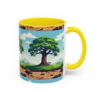 Oak Tree Scenic Accent Coffee Mug Nature Landscape 11/15oz