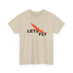 Lets Fly T-Shirt — Minimal Bird Graphic Tee
