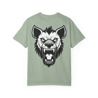 Hyena Graphic Tee Fierce Roaring Head Shirt