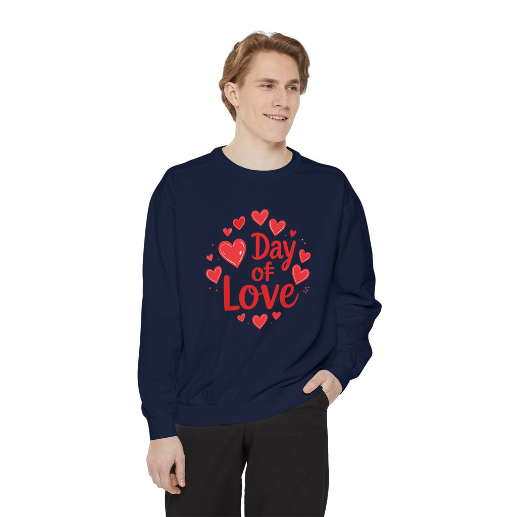 Heart Day Unisex Sweatshirt - Day of Love Design
