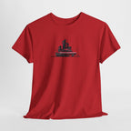 City Night Cruise Tee Retro Car & Neon Skyline Graphic Shirt