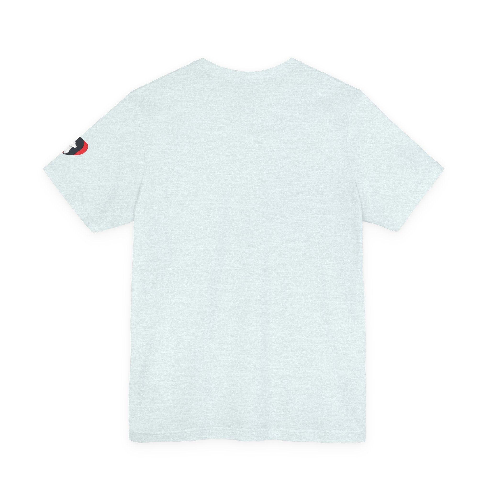 T-Shirt Retro Woman in Heart 'Love' Graphic Tee