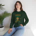 Crewneck Sweatshirt Currently Installing Festive Updates Elf Holiday Graphic