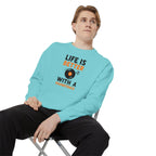 Music Lover Sweatshirt "Life Is Better With a Soundtrack" Crewneck