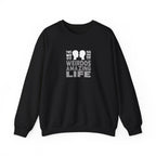Crewneck Sweatshirt "Two Weirdos One Amazing Life" Couple Graphic