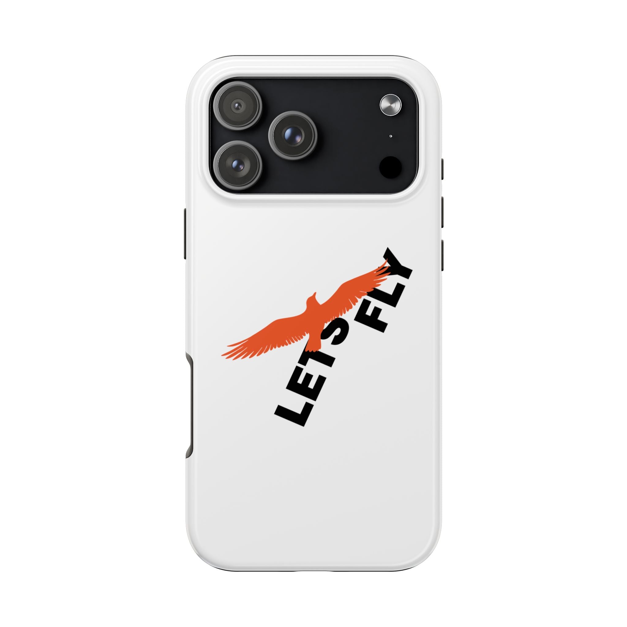 Hard Phone Case — Let’s Fly Eagle Graphic