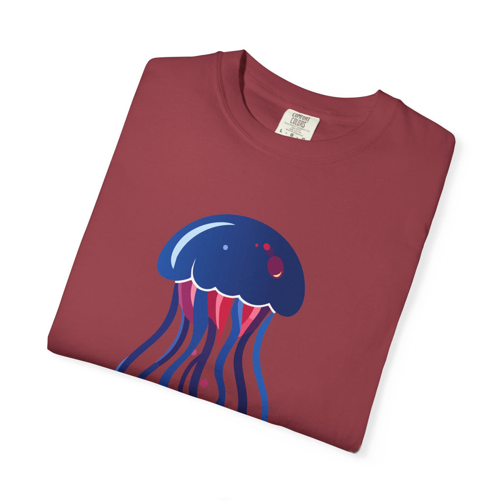 Jellyfish Graphic T-Shirt Nautical Ocean Sea Life Tee