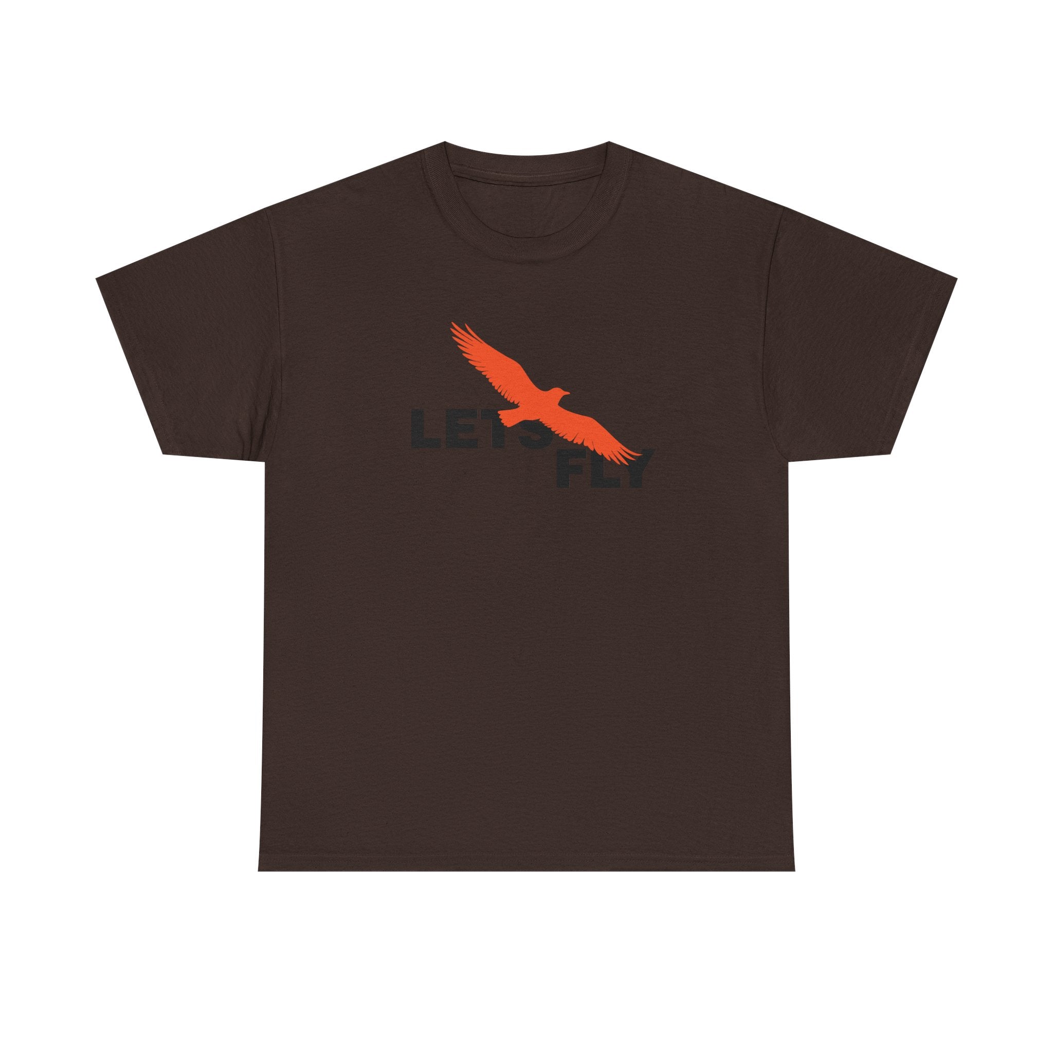 Lets Fly T-Shirt — Minimal Bird Graphic Tee