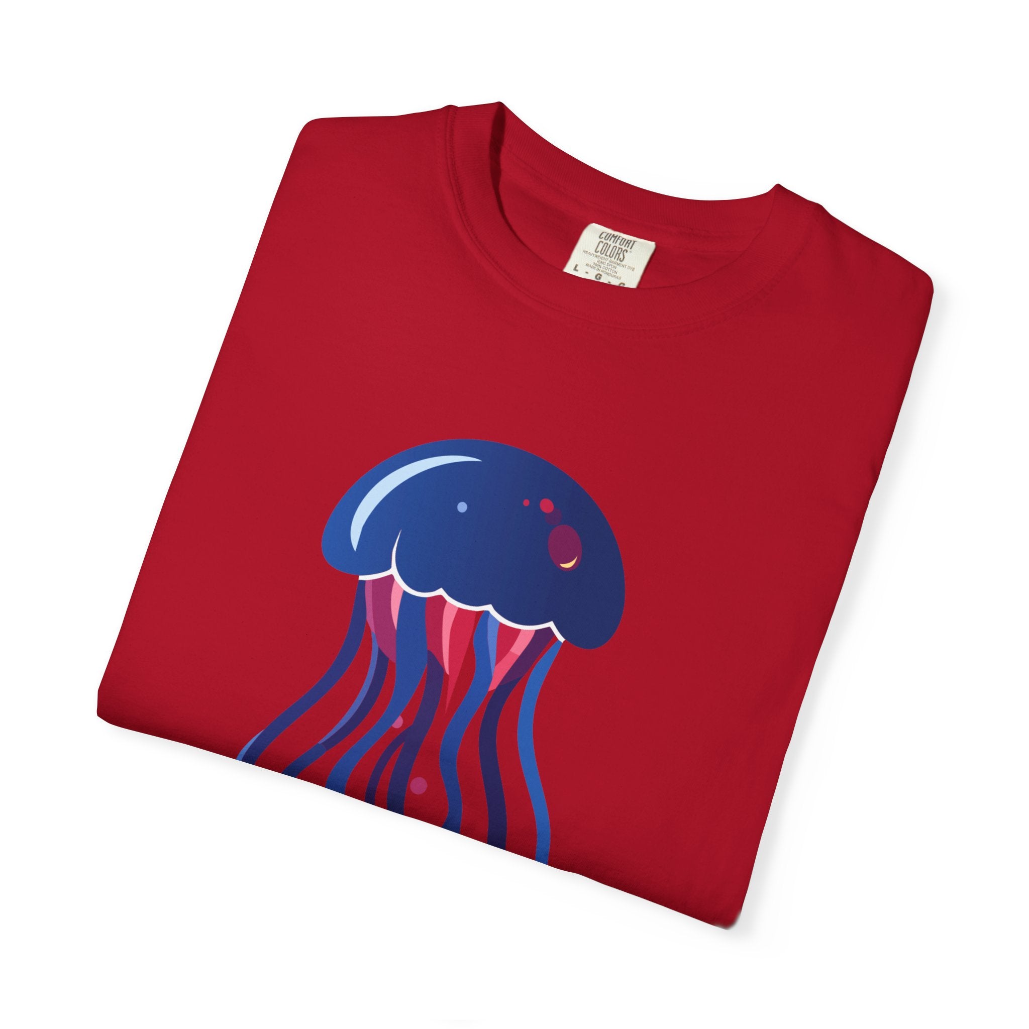 Jellyfish Graphic T-Shirt Nautical Ocean Sea Life Tee