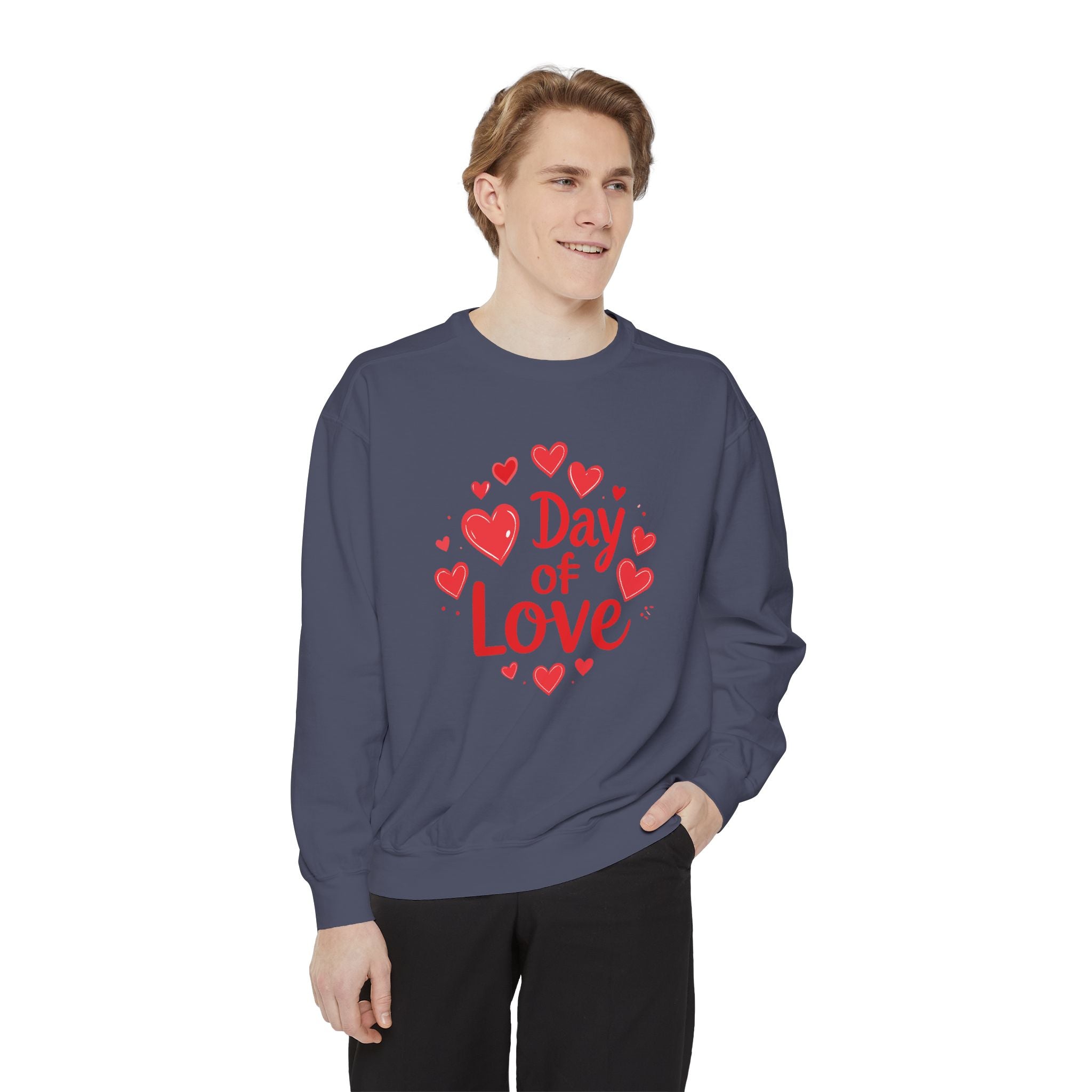 Heart Day Unisex Sweatshirt - Day of Love Design