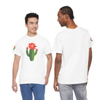 Cactus Bloom T-Shirt Cute Flowering Cactus Graphic Tee