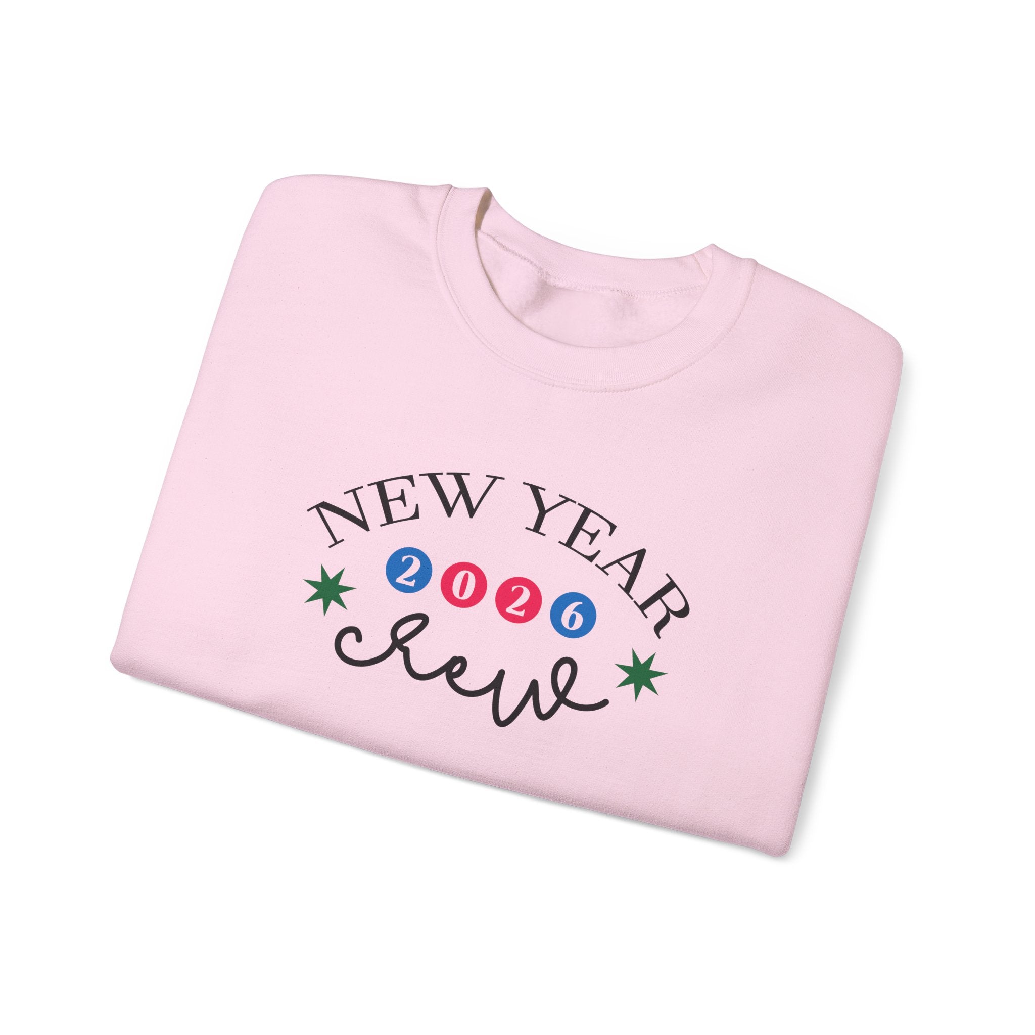 New Year Crew Sweatshirt  2026 Celebration Pullover