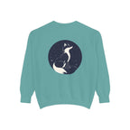 Fox Moon Sweatshirt Vintage Celestial Fox Crewneck
