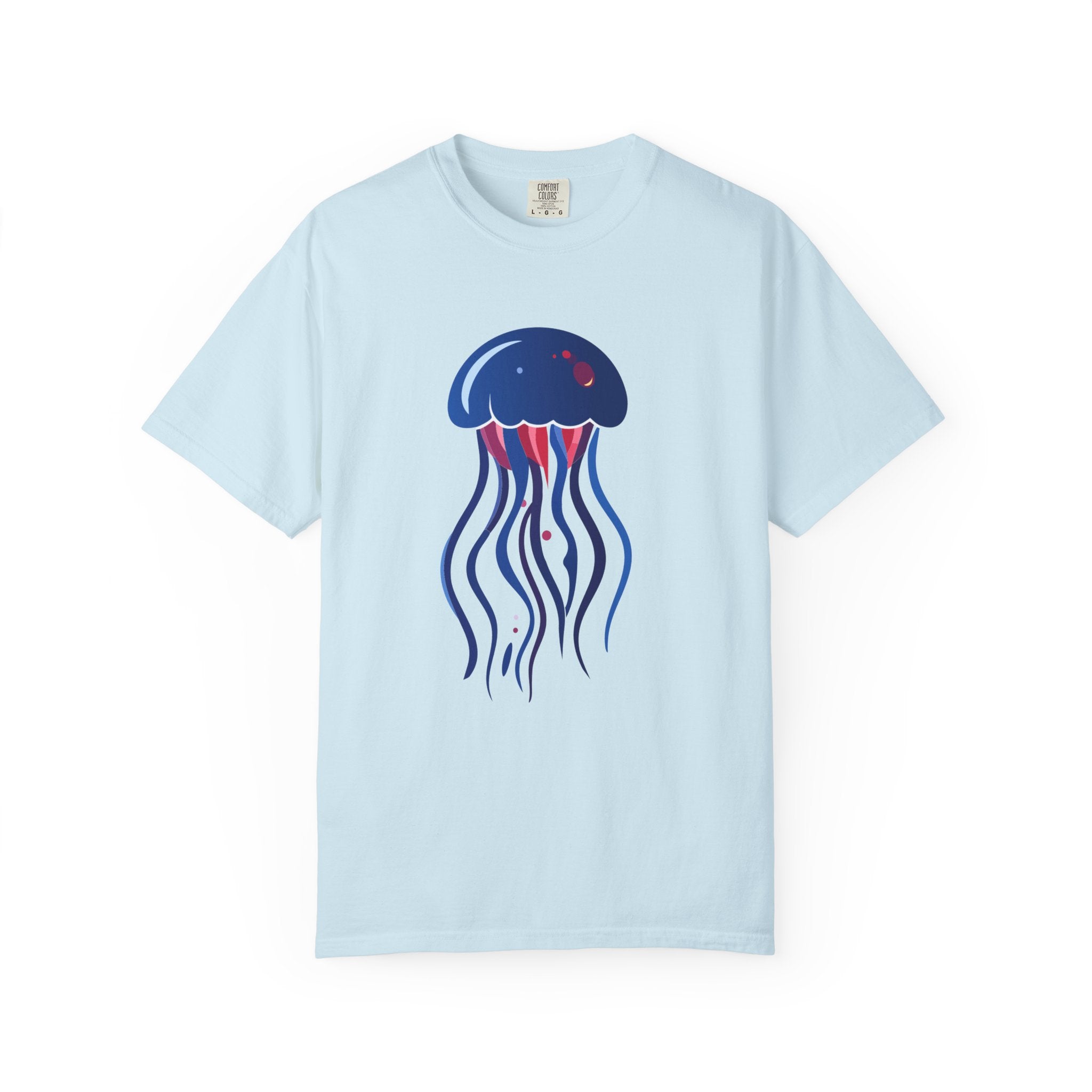 Jellyfish Graphic T-Shirt Nautical Ocean Sea Life Tee