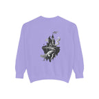 Floating Haunted Castle Sweatshirt Gothic Floating Island Crewneck