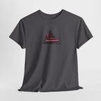 City Night Cruise Tee Retro Car & Neon Skyline Graphic Shirt
