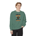 Music Lover Sweatshirt "Life Is Better With a Soundtrack" Crewneck