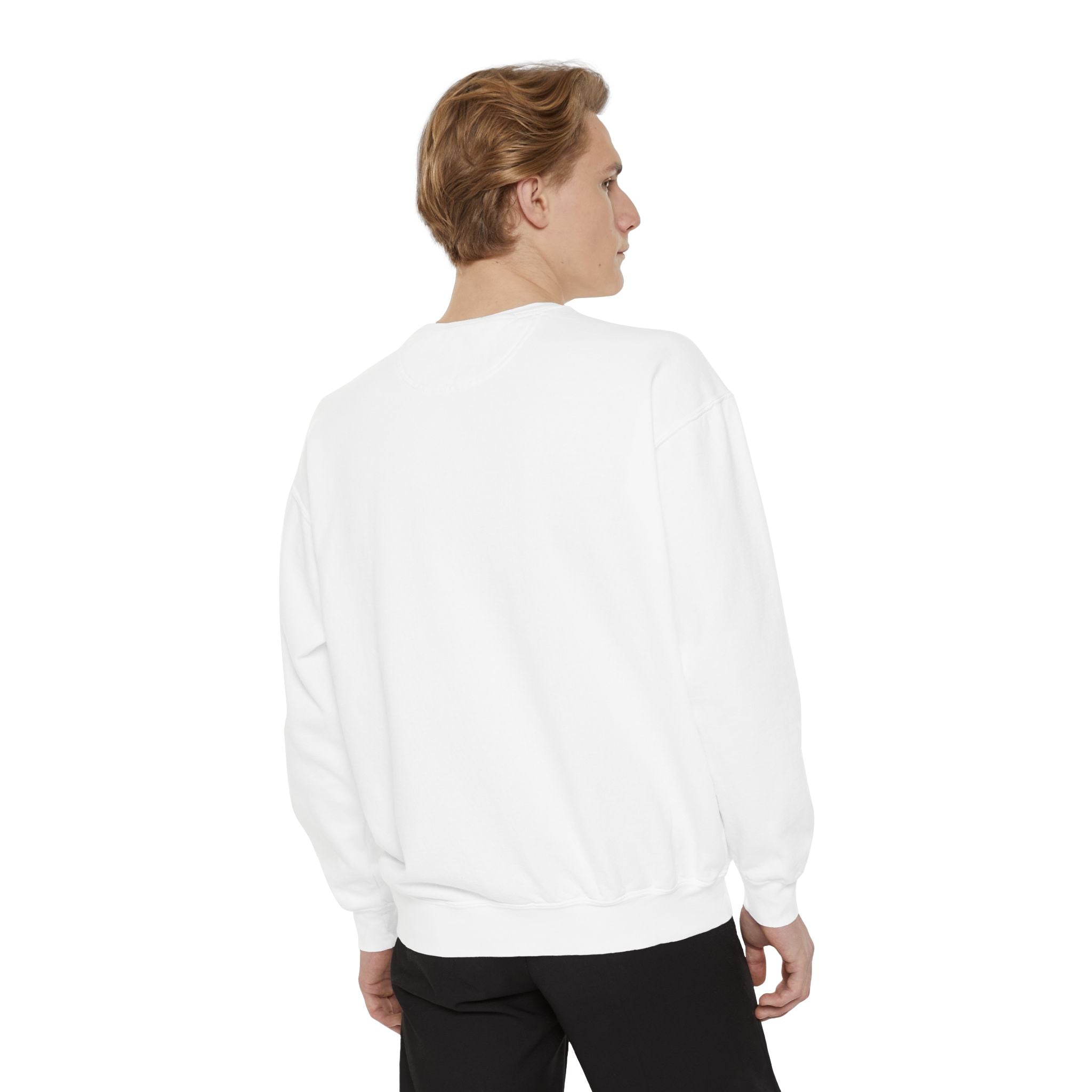 Stylized Flame Graphic Sweatshirt | Minimal Fire Illustration Crewneck