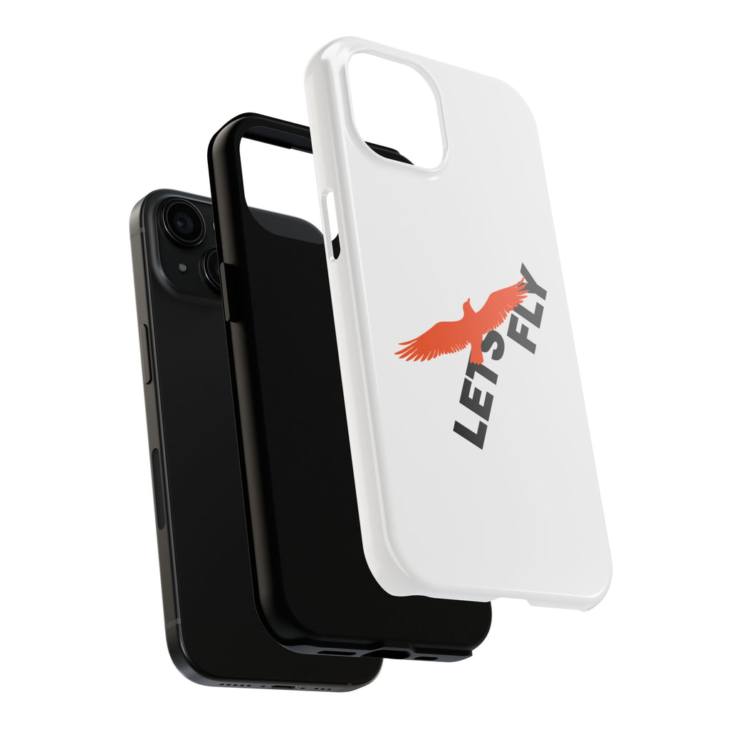 Hard Phone Case — Let’s Fly Eagle Graphic