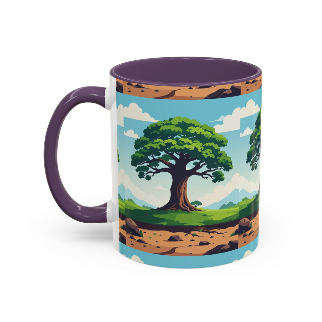 Oak Tree Scenic Accent Coffee Mug Nature Landscape 11/15oz