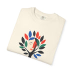 Tree of Faces T-Shirt Colorful Abstract Tree Graphic Tee