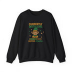 Crewneck Sweatshirt Currently Installing Festive Updates Elf Holiday Graphic